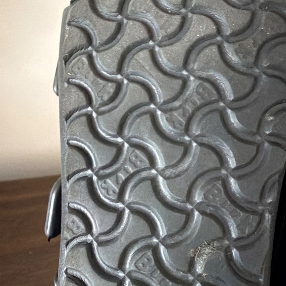 Birkenstock Black Rubber Kids Sandals 2 Straps Size 27 (youth 9-9.5) - Picture 10 of 10